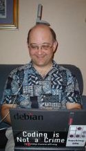 Keithp keeping his network up